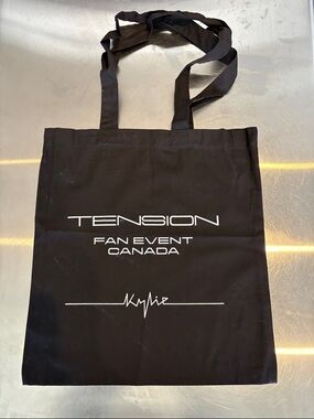 Collectible Tension Fan Event Canada Black Tote Bag